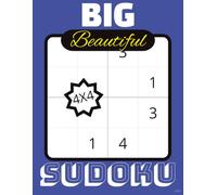 Big Beautiful Sudoku: Large-Print Sudoku Puzzles for Relaxation, Focus, and Hours of Fun Premium Feeling