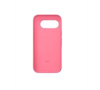 Google Cover Pixel 9a - Silicone duro, resistente alle macchie - Cover per smartphone Android - Rosa peonia