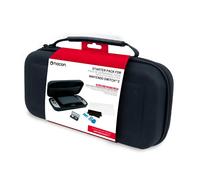 Confezione da 3 pezzi Nacon per Switch 2 | 1 custodia rigida | 1 Pellicola protettiva per lo schermo | Scatola portagiochi (nera)