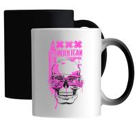 Big Ben London Hooligan - Tazza magica in ceramica, colore: Bianco