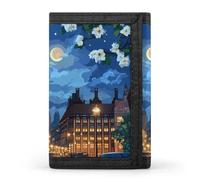 Big Ben London - Portafoglio a tre ante con scomparti per carte di credito, per uomo e donna, Stile:, Taglia unica