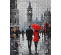 Big Ben Orologio Coppia Puzzle 1000 Pezzi, 3D Puzzle per Adulti Impegnativo, Educa Puzzles Artistico, Divertente E Stimolante Puzzles Decorativo per La Famiglia, Regalo e Decorazione Pareti FNKL6-231