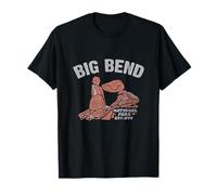 Big Bend National Park Balanced Rock Vintage Escursionismo Campeggio Maglietta