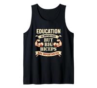 Big Bicipiti sono Importanter, divertente allenamento in palestra Canotta