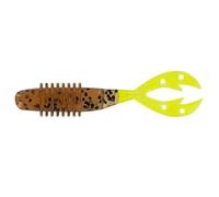 Big Bite Baits Kamikaze SWIMON/semi di zucca/coda di Chartreuse da 6,3 cm (confezione da 8)
