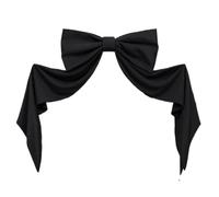 Big Black Bow For Backdrop - Giant Decorative Party Favors 48x24 Inch
