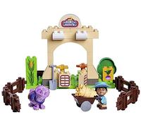 Big-Bloxx - Dino Ranch Farm - Pietre giocattolo (40 pezzi) per Cassidy Ranch con personaggio Miguel e Dino Figura Tango, pietre da gioco per bambini dai 18 mesi ai 5 anni