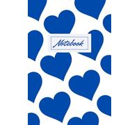 Big Blue Hearts Journal: Notebook