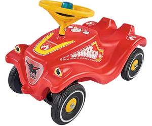 BIG-Bobby-Car-Classic Vigili del fuoco per bambini con adesivi in design pompiere, per ragazzi e ragazze, portata fino a 50 kg, veicolo antiscivolo per bambini a partire da 1 anno, Eor