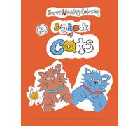 Big Book of Cats: Fun and Easy Coloring Book with quirky hand drawn cats! Compiles Cat World volume one and two in one Jumbo book!