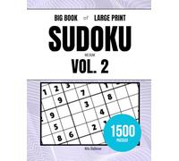 Big Book of Large Print Sudoku - Medium - Volume 2: 1500 Puzzles
