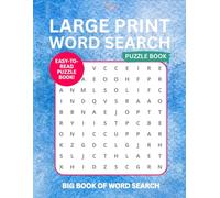 Big Book of Large Print Word Search Puzzles:: Huge Print Word Finds For Adults, Seniors, and Teens
