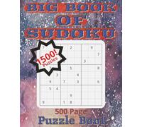 Big Book of Sudoku: 1500! Easy to Read Puzzles for Hours of Fun and Relaxation