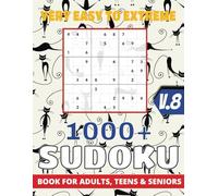Big Book of Sudoku for Adults: Over 1000 Puzzles with Solutions, Very Easy to Extremely Hard Puzzles