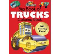Big Book of Trucks Coloring Book (Tascabile)
