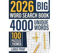 Big Book of Word Search Puzzles for Adults: 100 Themed Puzzles with 4000 Words