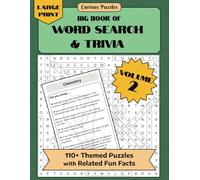 Big Book of Word Search & Trivia (Green): Large Print Word Search Puzzles with Bonus Fascinating Facts to Expand Your Mind
