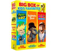 Big Box Of Kids Favorites (DVD) Johnny Test Paddington Bear Ernest P. Worrell
