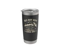 Big Boy 4014 Train Engineer Steam Train Conductor American Bicchiere termico in acciaio inox doppia parete