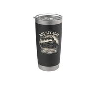 Big Boy 4014 Train Engineer Steam Train Conductor American Bicchiere termico in acciaio inox doppia parete