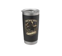 Big Boy 4014 Train Engineer Steam Train Conductor American Bicchiere termico in acciaio inox doppia parete
