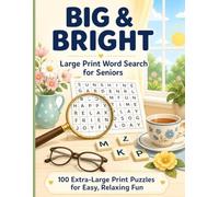 Big & Bright: Large Print Word Search for Seniors: Search for Seniors