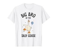 Big Bro of The Silly Goose Primo Compleanno Corrispondenza Famiglia Maglietta