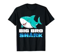 Big Bro Shark, Festa per Bambini, Ideale per Chi AMA Gli Squali Maglietta
