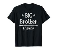 Big Brother Again Shirt Boys Kids Announcement Big Brother Maglietta