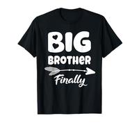 Big Brother Announcement Boys Toddlers Big Brother Finally Maglietta