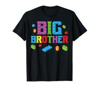Big Brother Master Builder Building Bricks Blocks Family Set Maglietta