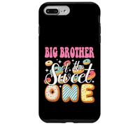 Big Brother Of The Sweet One 1 ° compleanno ciambella festa famiglia Custodia per iPhone 7 Plus/8 Plus