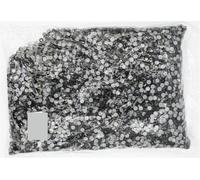 Big Bulk Bag 45 colori strass hotfix cristallo hot fix abbigliamento(Black Diamond)
