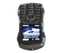 Big Button Car-Shaped Cell Phone for Seniors, 1.8" Screen, 2400mAh Battery
