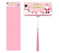 Big Capacity: The Christmas envelopes include 10 particular card slots andspacious compartments, providing an organized solution to store cash andnotes neatly for festive occasions andfamily celebr