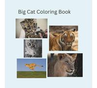 Big Cat Coloring Book: Majestic Predators from Around the World