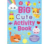 Big Cute Activity Book: An Adorable Activity Book for Kids with Puzzles, Colouring, and Baby Animals