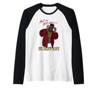 Big Daddy Kane - Mezza Steppin Maglia con Maniche Raglan