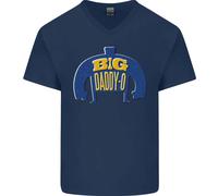 Big Daddy O Divertente Maglietta In Cotone A V Per Papà Per La Festa Del Papà