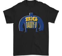 Big Daddy O Divertente Maglietta Per Papà Di Festa Del Papà 100% Cotone