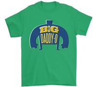 Big Daddy O Divertente Maglietta Per Papà Di Festa Del Papà 100% Cotone