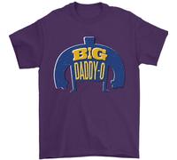 Big Daddy O Divertente Maglietta Per Papà Uomo 100% Cotone