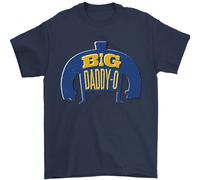 Big Daddy O Divertente Maglietta Per Papà Uomo 100% Cotone