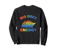 Big Deck Energia Divertente Gay Cruise Pride LGBTQ+Meme Vela Felpa
