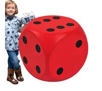 Big Dice - 15 cm PU, grandi in schiuma | di gioco di insegnamento morbido | Divertente strumento di pratica del conteggio della matematica dei giocattoli educativi per le attività di grup