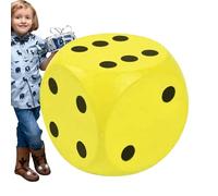 Big Dice Jumbo - Cubo in schiuma - Grande cubo in schiuma per bambini - Edge Giant Dices - 17 cm morbido cubo grande per giochi di matematica in classe | Per bambini/apprendimento della matematica
