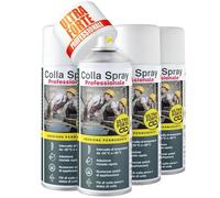 Big Difference colla spray con valvola a spruzzo variabile 400 ml aerosol (6 colla spray con testina variabile)..