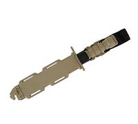 BIG DRAGON CYMA DUMMY BAYONET M9 MILSIM FINTO COLTELLO IN PLASTICA E LAMA IN GOMMA TAN PER SERIE M4 SOFTAIR HY-015 TAN