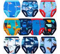 BIG ELEPHANT Mutandine per l'allenamento al vasino, 10 Confezioni Mutandine assorbenti per l'allenamento dei Bambini Piccoli, per Bambini e Bambine, 12 Mesi - 9 Anni