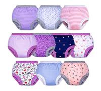 BIG ELEPHANT Pantaloni da Allenamento vasino per Bambini - 100% Cotone Mutande Unisex per pipì per Bambini Confezione da 10, 2 Anni